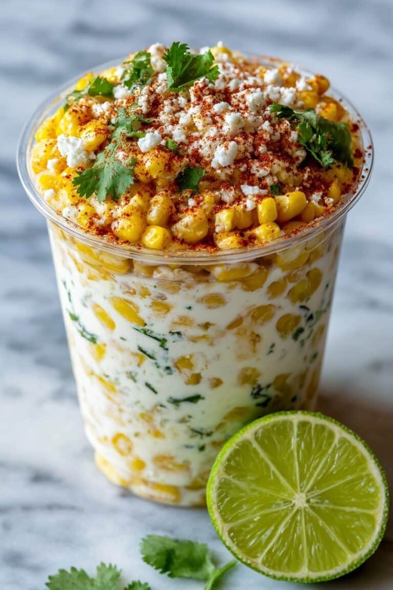 Creamy Mexican Street Corn (Esquites) Recipe