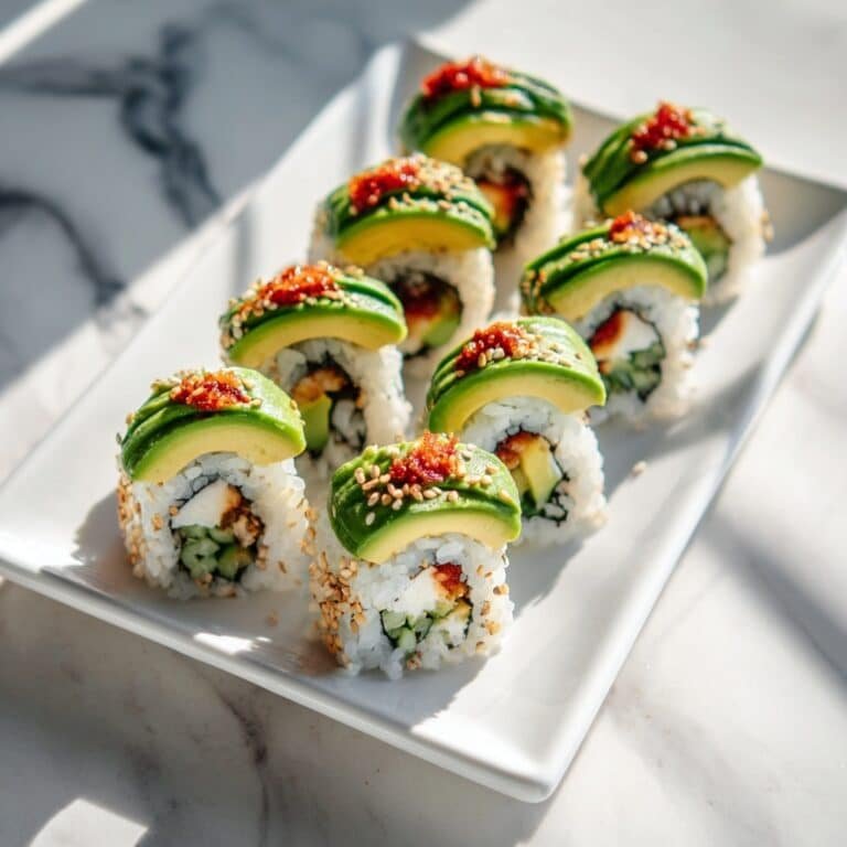 Homemade Dragon Roll Sushi Recipe