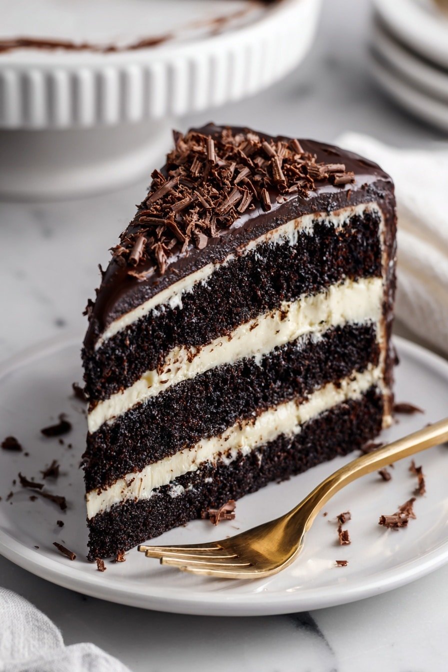 Black Velvet Cake Recipe - Article Image 2 — Black Velvet Cake, Black Velvet Cake recipe, chocolate velvet cake, deep chocolate cake, easy black velvet cake