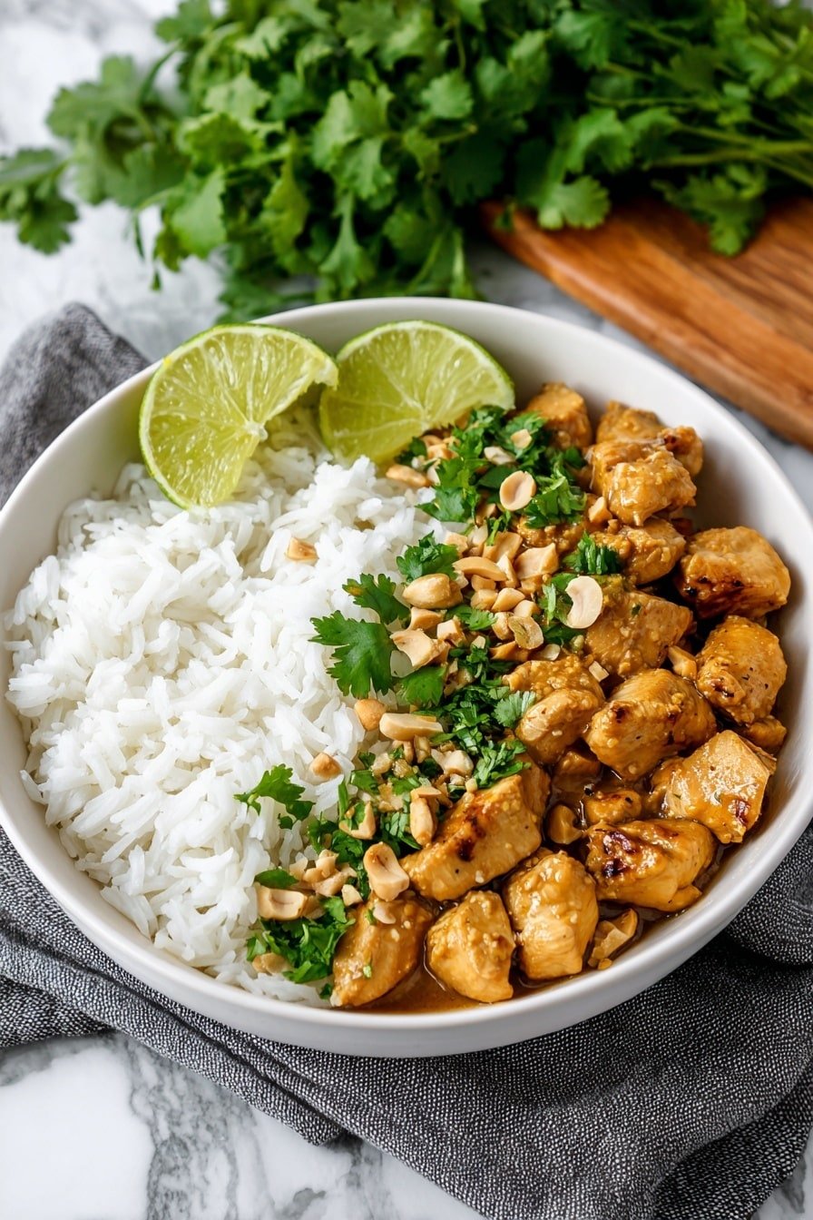 Thai Peanut Chicken Skewers Recipe - Article Image 1 — Thai Peanut Chicken Skewers, Thai Chicken Skewers with Peanut Sauce, Grilled Thai Chicken Skewers, Easy Thai Skewers Recipe, Spicy Peanut Chicken Skewers