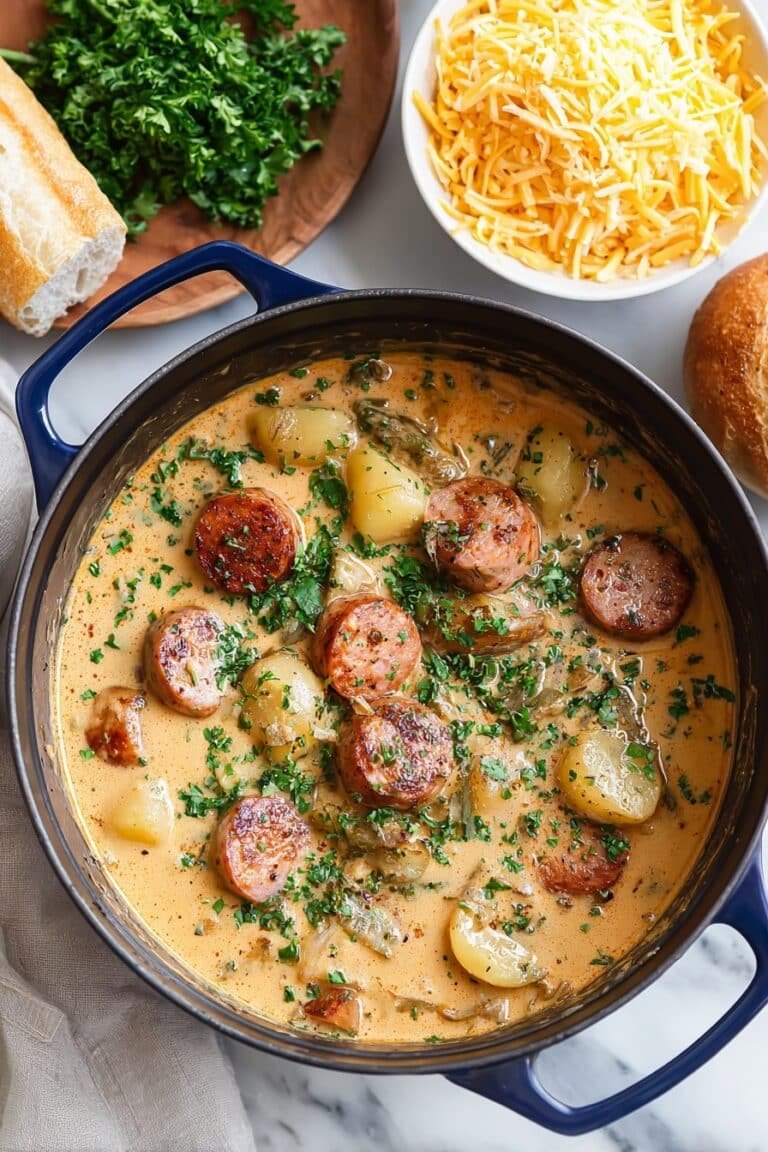 Cajun Potato Soup with Sausage Recipe