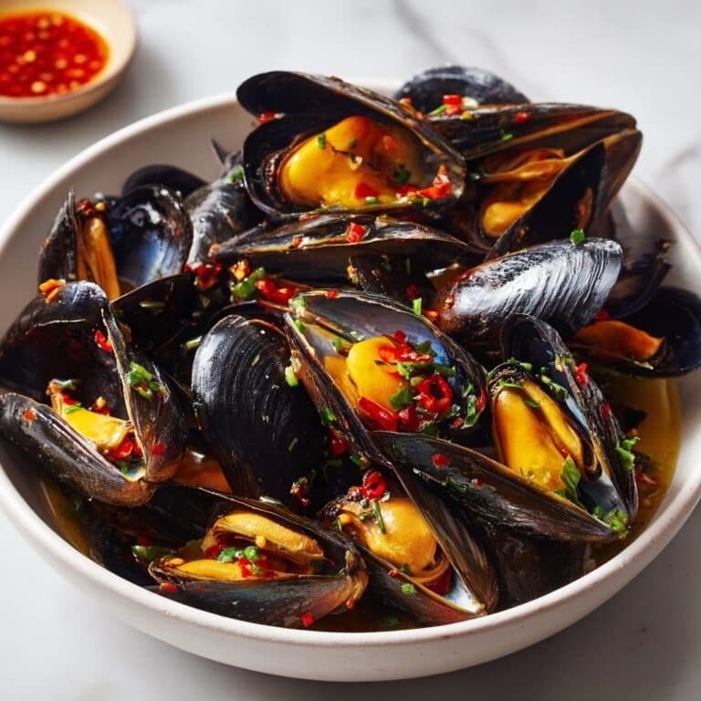 Sweet Chilli Marinated Mussels Recipe