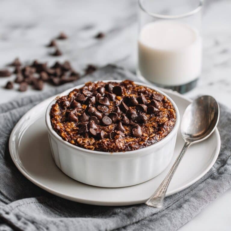 Chocolate Chip Baked Oats Recipe