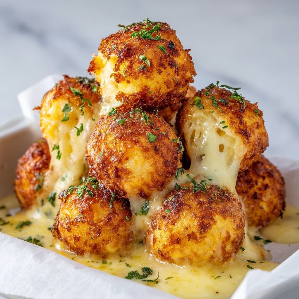 Cheesy Parmesan Mozzarella Bites Recipe - Article Image 1 — Cheesy Parmesan Mozzarella Bites, cheesy appetizer ideas, easy cheesy snack recipes, baked cheese bites, party appetizer recipes