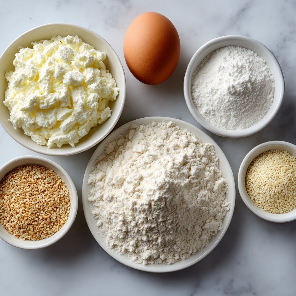 High Protein Cottage Cheese Bagels Recipe - Ingredients Image — High Protein Cottage Cheese Bagels, healthy homemade bagels, protein-packed breakfast ideas, easy bagel recipes, wholesome breakfast snacks