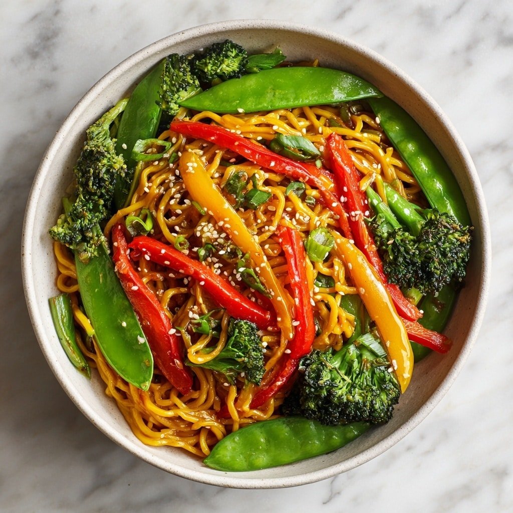 Vegetable Stir-Fry Noodles Recipe - Article Image 1 — Vegetable Stir-Fry Noodles, vegetable stir-fry recipe, quick stir-fry dinner, healthy noodle dish, vegetarian stir-fry ideas