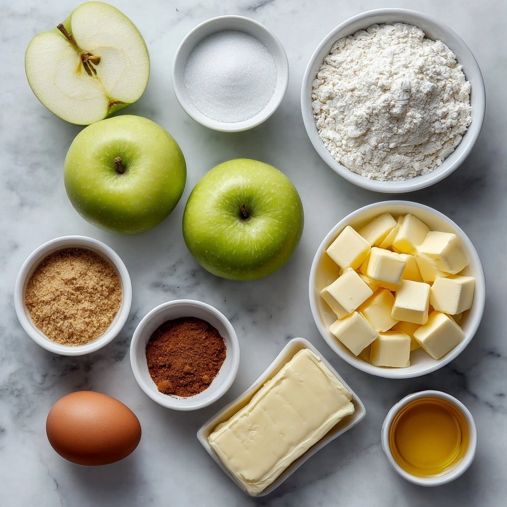 Old-Fashioned Apple Dumplings Recipe - Ingredients Image — Old-Fashioned Apple Dumplings, homemade apple dessert, traditional apple pastries, comforting apple recipes, classic fruit dumplings