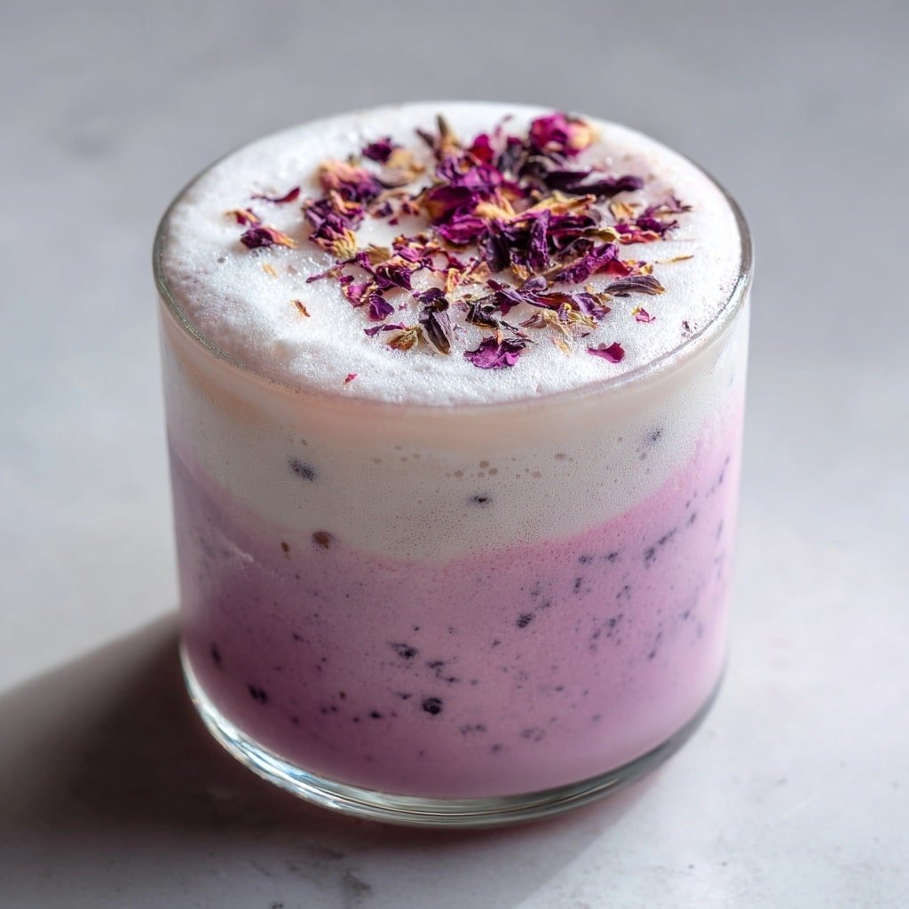 Lavender Milk Tea Recipe - Article Image 1 — Lavender Milk Tea, how to make lavender milk tea, calming lavender tea recipe, homemade lavender milk tea, floral milk tea drink