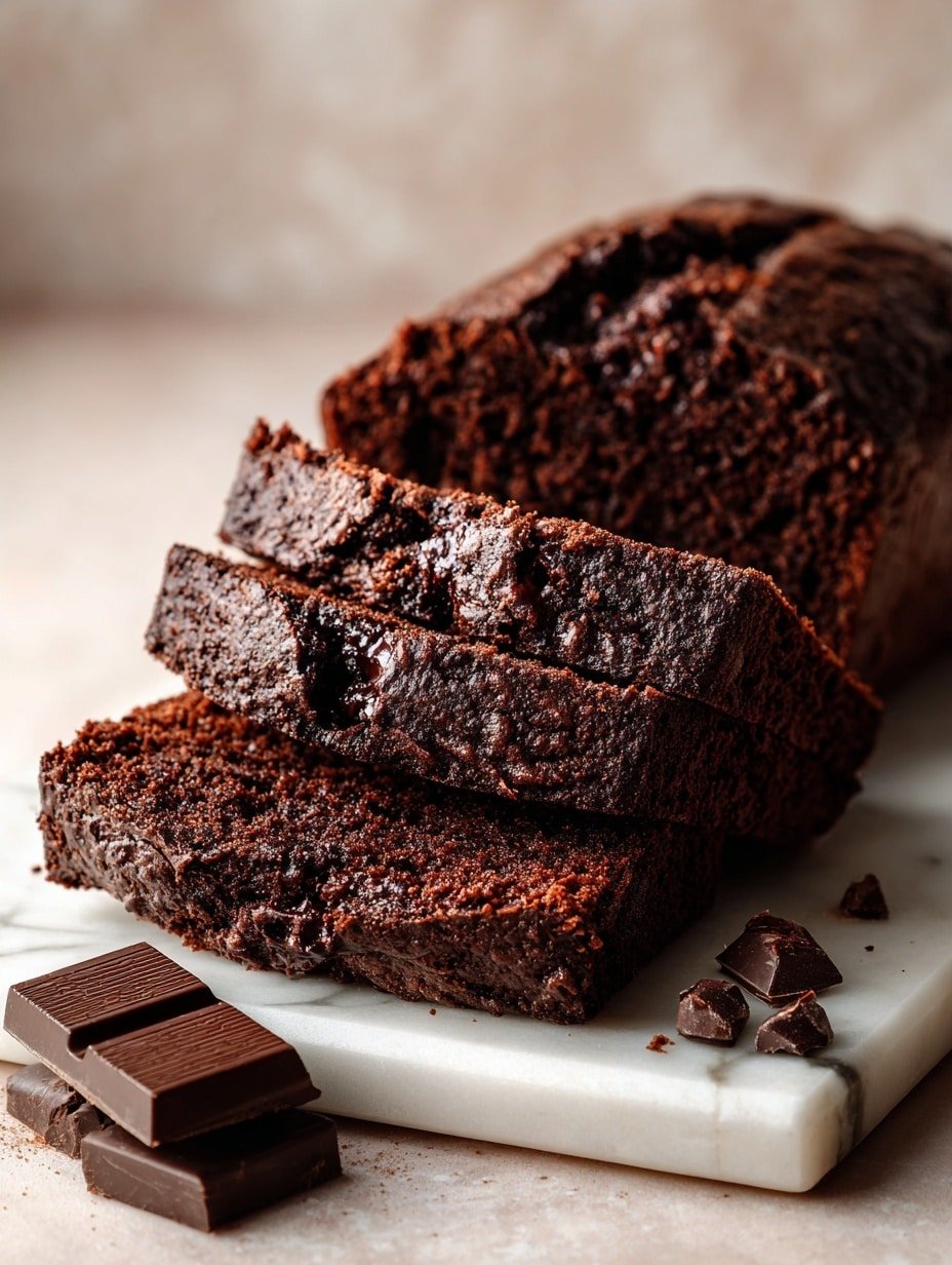 Double Chocolate Banana Bread Recipe - Article Image 1 — Double Chocolate Banana Bread, chocolate banana bread recipe, homemade chocolate banana loaf, easy double chocolate banana bread, rich banana bread with cocoa