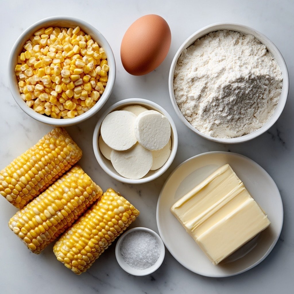 Venezuelan Sweet Corn Cachapas Recipe - Ingredients Image — Venezuelan Sweet Corn Cachapas, how to make Venezuelan cachapas, authentic Venezuelan corn pancakes, easy Venezuelan cachapas recipe, traditional Venezuelan cachapas