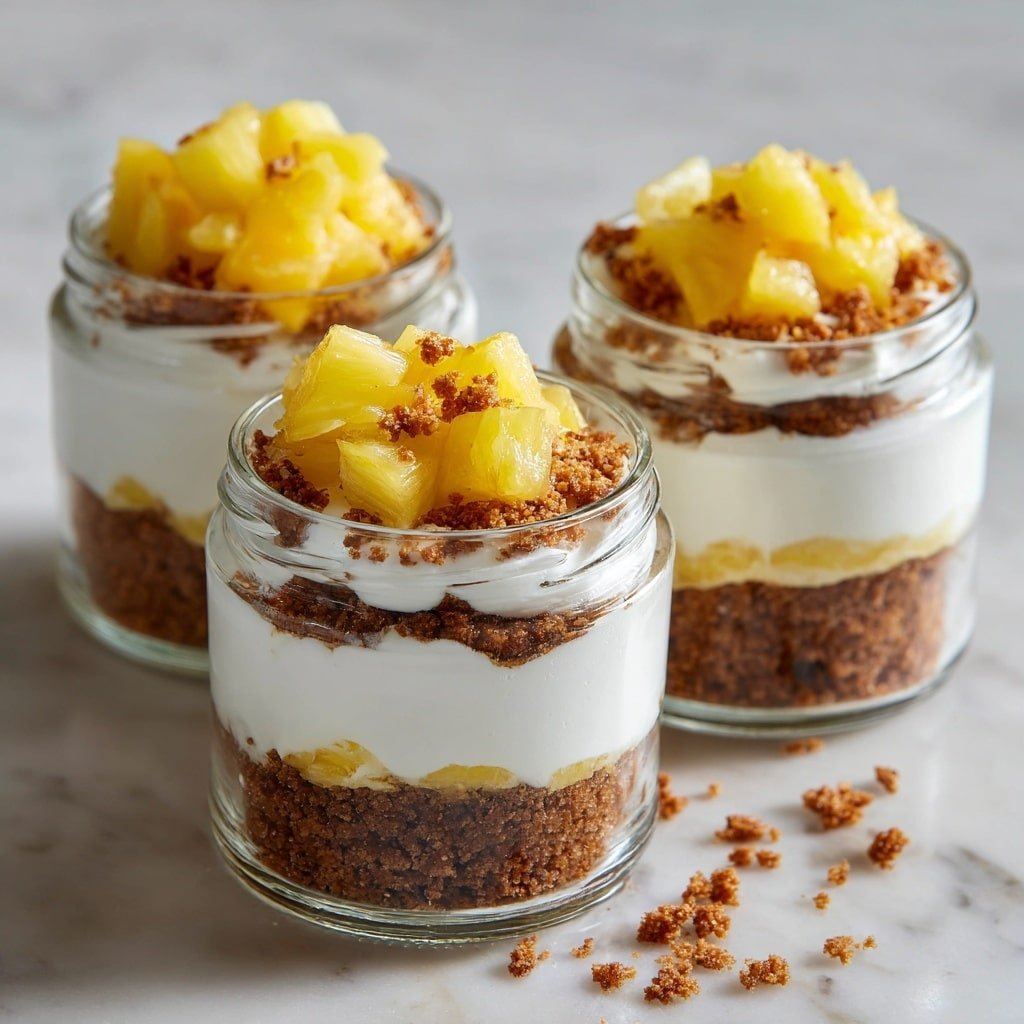 No-Bake Apple Cheesecake Jars Recipe - Article Image 1 — No-Bake Apple Cheesecake Jars, apple cheesecake dessert, easy no-bake cheesecake, layered fruit cheesecake, fall dessert in jars