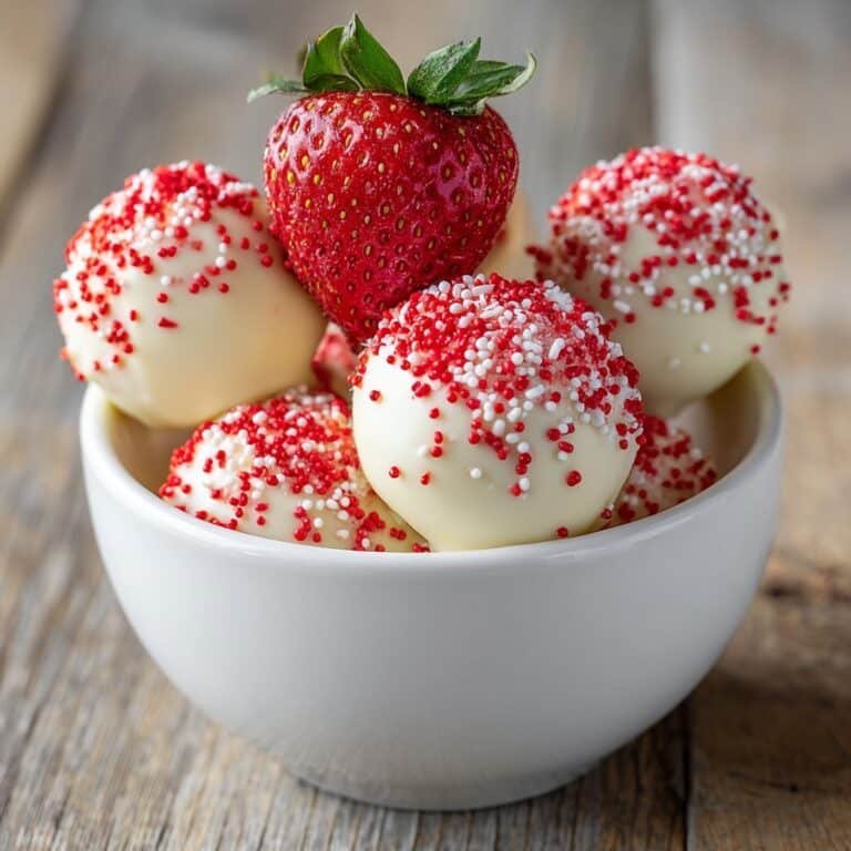 Strawberry Cake Balls Recipe