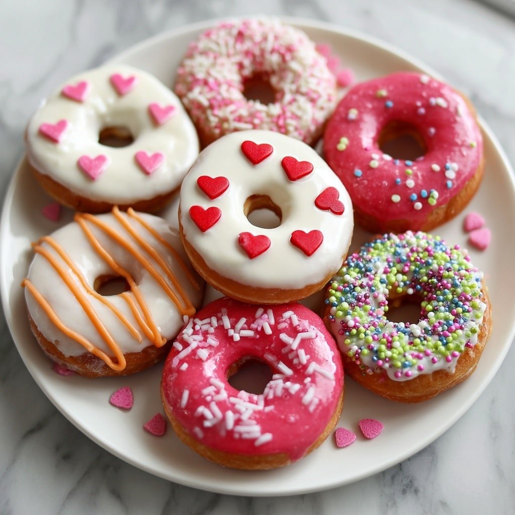 Valentine’s Day Air Fryer Biscuit Donuts Recipe - Article Image 1 — Valentine’s Day Air Fryer Biscuit Donuts, easy Valentine's Day breakfast ideas, air fryer sweet treats, homemade biscuit donuts, festive Valentine's Day dessert