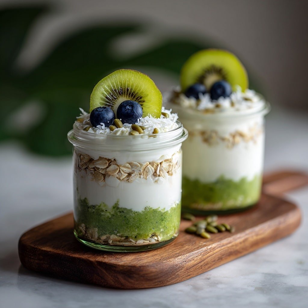 Matcha Overnight Oats Recipe - Article Image 2 — Matcha Overnight Oats, healthy matcha breakfast, vegan overnight oats, easy matcha oat recipe, energizing morning oats
