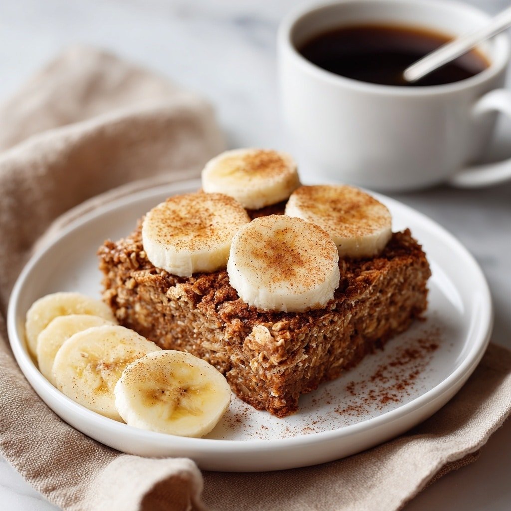 Healthy Banana Oatmeal Bars Recipe - Article Image 2 — Healthy Banana Oatmeal Bars, Banana Oatmeal Snack Bars, Homemade Banana Oat Bars, Nutritious Oatmeal Bars Recipe, Easy Banana Breakfast Bars