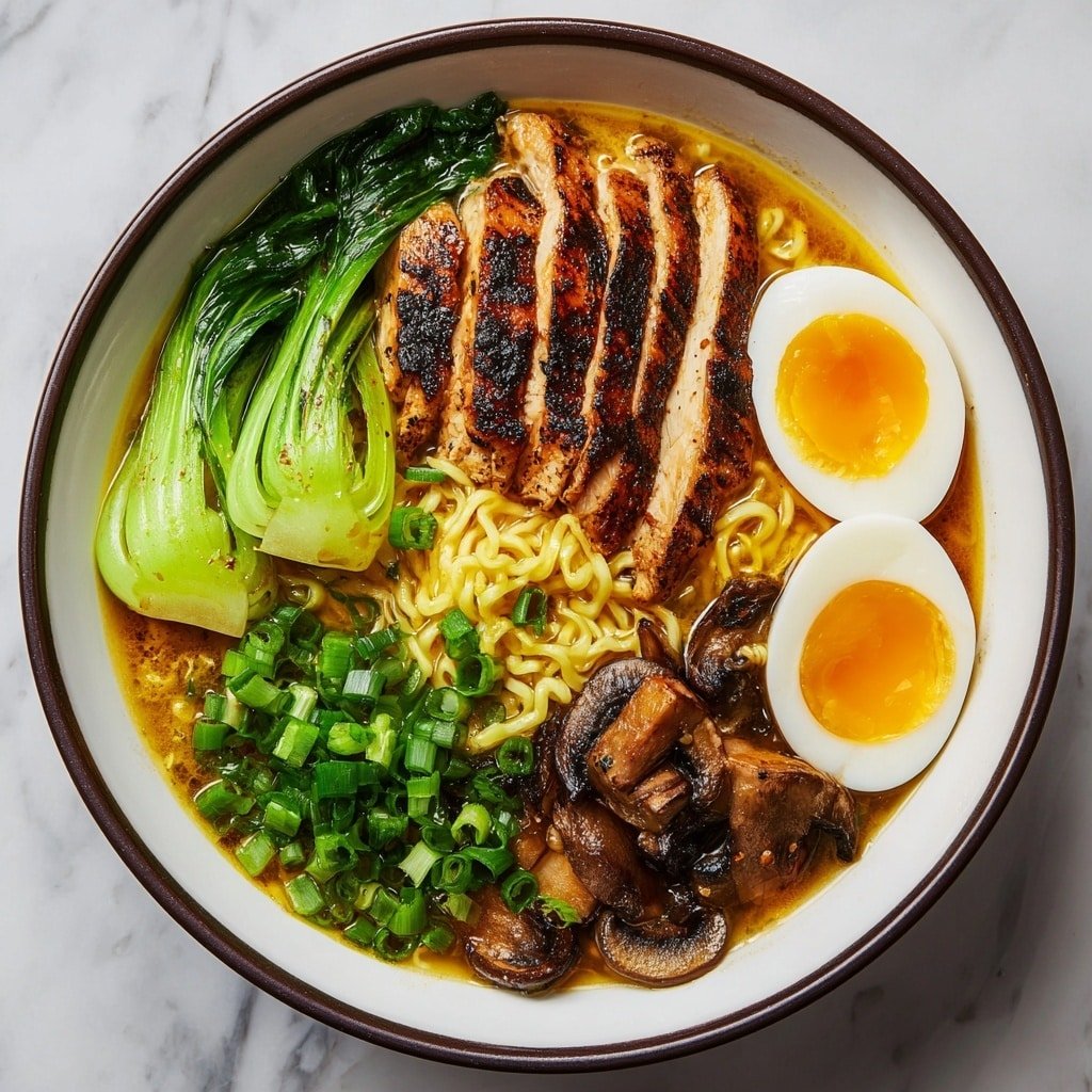 Peanut Miso Chicken Ramen Recipe - Article Image 2 — Peanut Miso Chicken Ramen, tasty ramen recipes, easy homemade ramen, comforting chicken noodle soup, tasty Asian ramen dishes