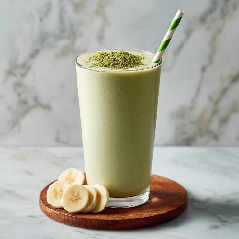 Banana Matcha Smoothie Recipe