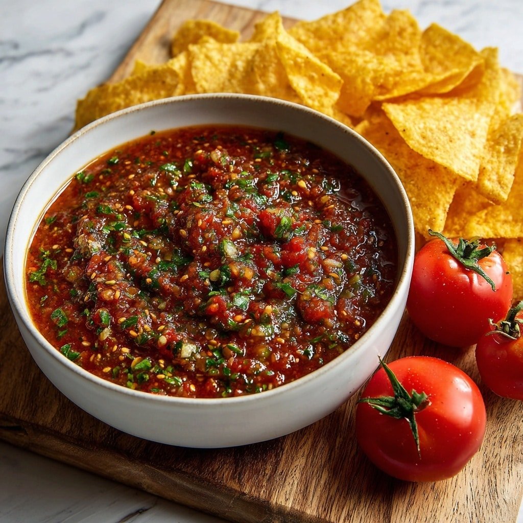 Mexican Salsa Roja Recipe - Article Image 1 — Mexican Salsa Roja, how to make Salsa Roja, homemade Mexican salsa, spicy tomato salsa, authentic Mexican sauce