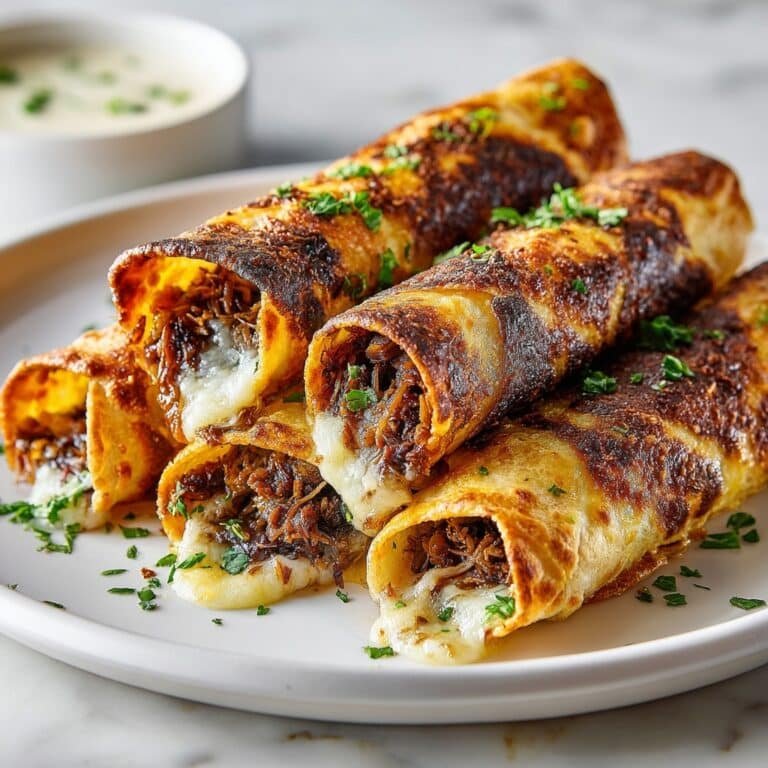 French Dip Tortilla Roll Ups Recipe