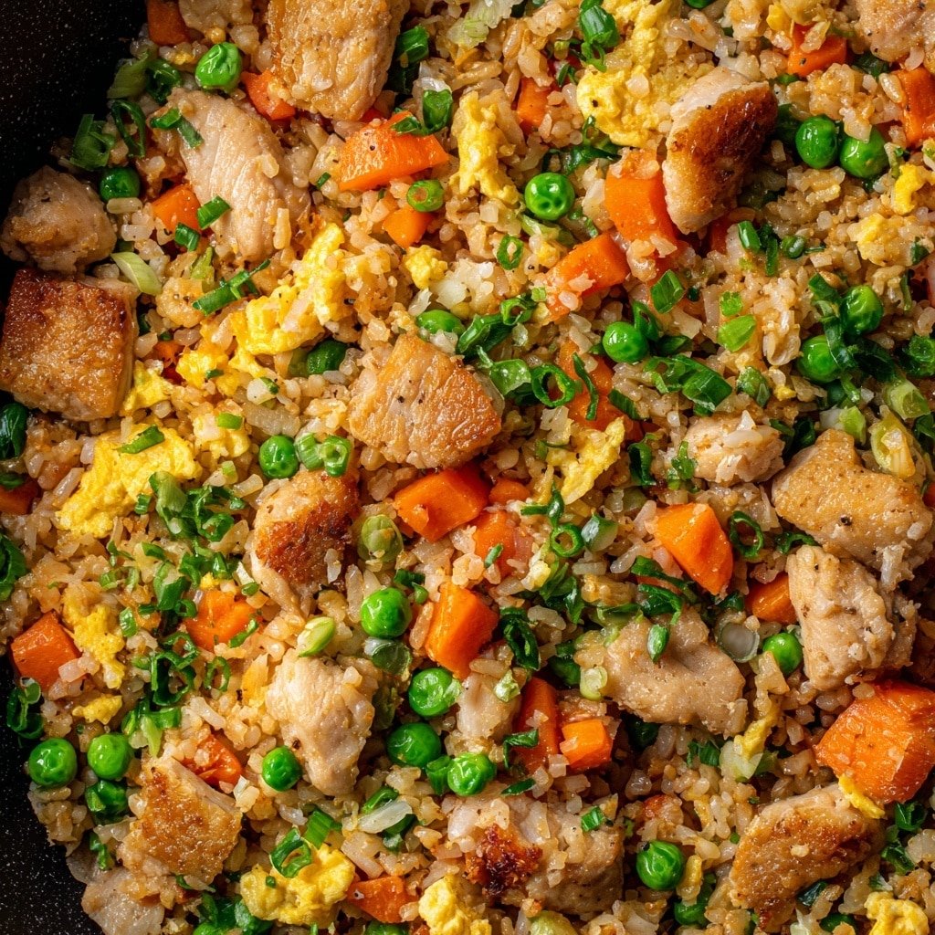 Easy Chicken Fried Rice Recipe - Article Image 2 — Easy Chicken Fried Rice, chicken fried rice, homemade fried rice, stir-fry chicken rice, best chicken fried rice