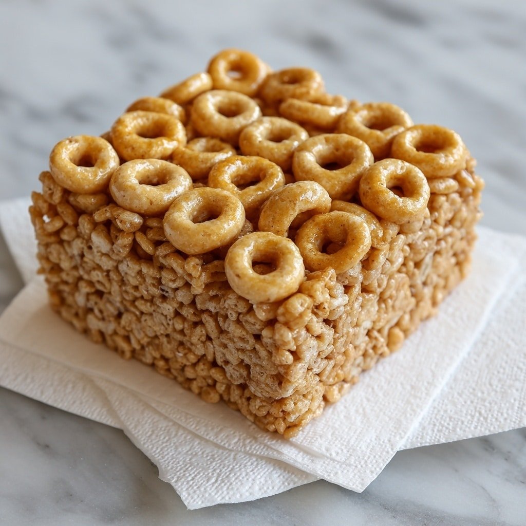 Peanut Butter Cheerios Bars Recipe - Article Image 1 — Peanut Butter Cheerios Bars, easy no-bake cereal bars, nostalgic snack recipes, Peanut Butter Cheerios Bars recipe, simple kid-friendly treats