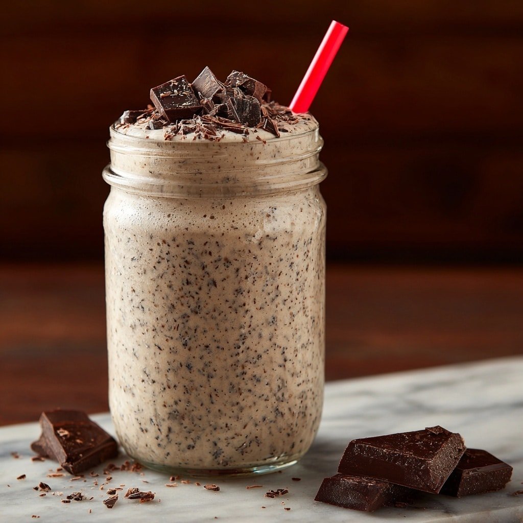 Chunky Monkey Banana Smoothie Recipe - Article Image 2 — Chunky Monkey Banana Smoothie, healthy banana smoothie with peanut butter and chocolate chips, quick and easy breakfast smoothie, creamy banana smoothie recipes, energizing fruit smoothies