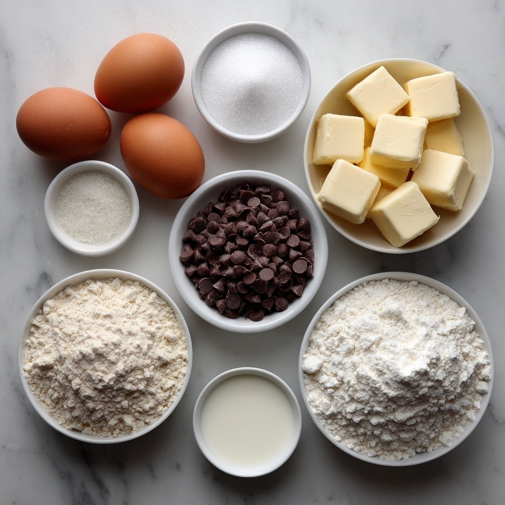 Chocolate Heart Cakes for Valentine’s Day Recipe - Ingredients Image — Chocolate Heart Cakes for Valentine’s Day, Valentine’s Day chocolate cake recipe, heart-shaped chocolate desserts, easy Valentine’s Day cakes, romantic chocolate cake ideas