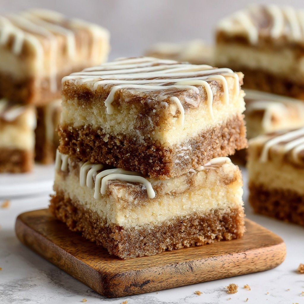 Cinnamon Roll Bliss Bars Recipe - Article Image 2 — Cinnamon Roll Bliss Bars, Cinnamon Roll Bars, Easy Cinnamon Bar Recipe, No-Roll Cinnamon Bars, Best Cinnamon Dessert