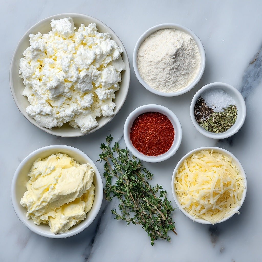 Crispy Cottage Cheese Chips Recipe - Ingredients Image — Crispy Cottage Cheese Chips, healthy snack ideas, low-carb snacks, gluten-free appetizer, easy snack recipes