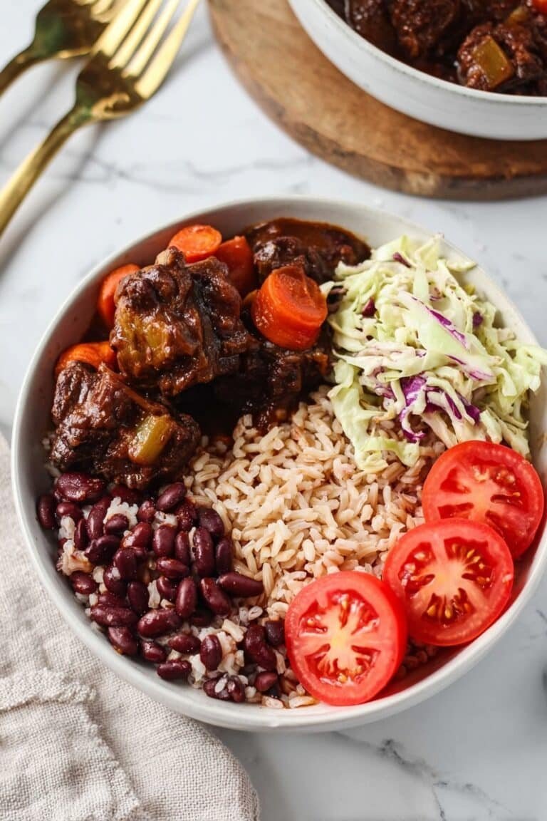 Jamaican Oxtail Stew Recipe