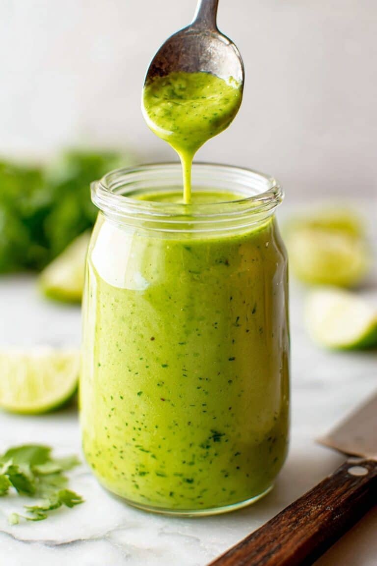 Cilantro Lime Dressing Recipe