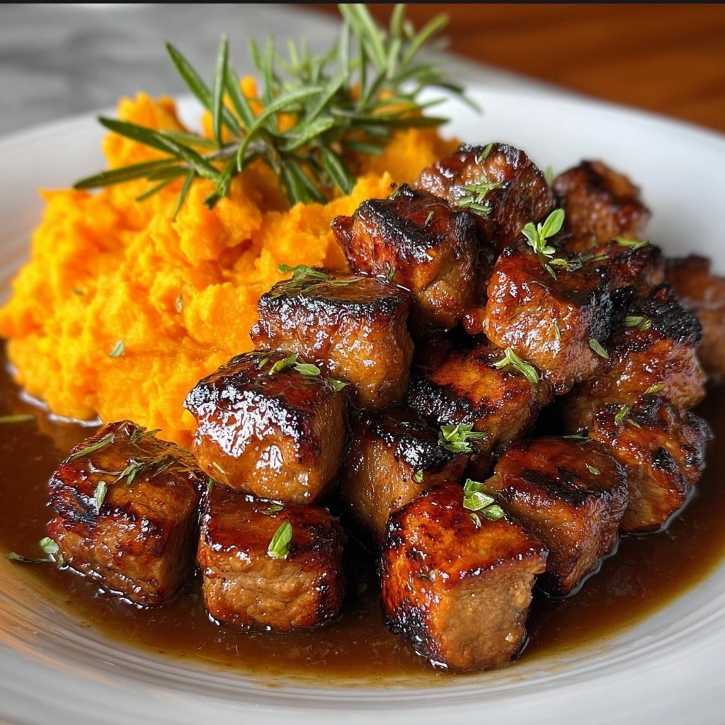 Apple Cider Pork with Creamy Sweet Potatoes Recipe - Article Image 1 — Apple Cider Pork with Creamy Sweet Potatoes, apple cider pork, creamy sweet potato recipes, fall comfort food, easy pork and sweet potato dinner