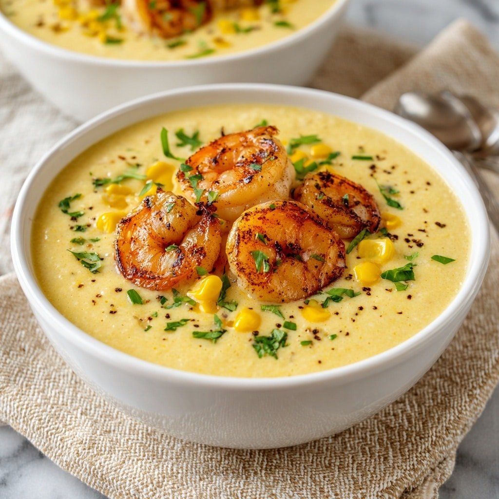 Creamy Shrimp Corn Bisque Recipe - Article Image 1 — Creamy Shrimp Corn Bisque, shrimp bisque recipe, corn bisque with shrimp, perfect seafood bisque, comforting creamy soup