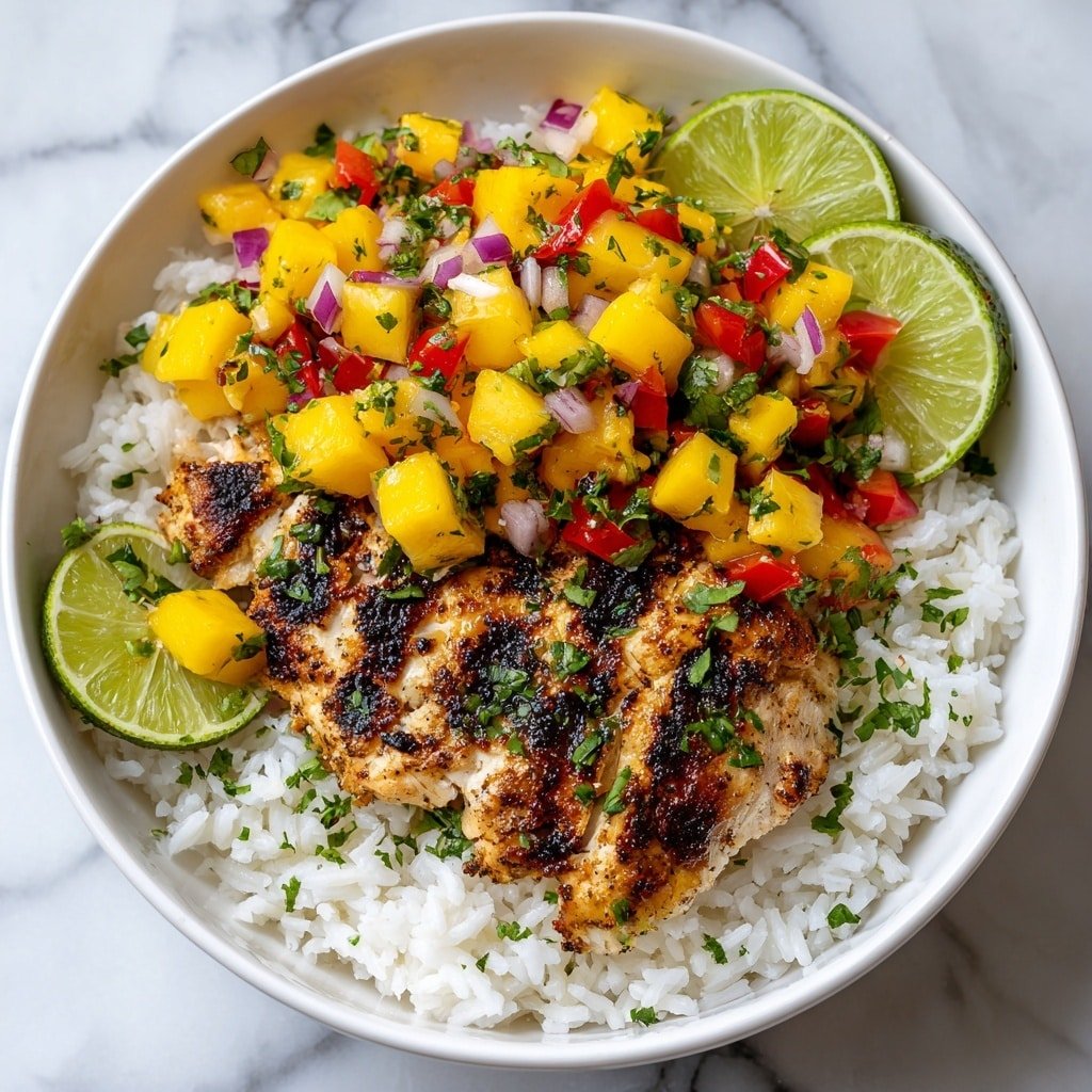 Grilled Chicken with Mango Salsa Recipe - Article Image 1 — Grilled Chicken with Mango Salsa, grilled chicken with mango salsa, mango salsa chicken, easy grilled chicken recipes, fruity chicken dishes