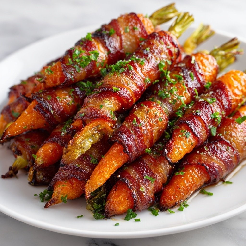 Beef Bacon Wrapped Carrots Recipe - Article Image 2 — Beef Bacon Wrapped Carrots, savory vegetable side dishes, easy appetizer recipes, flavorful bacon-wrapped vegetables, quick weeknight sides
