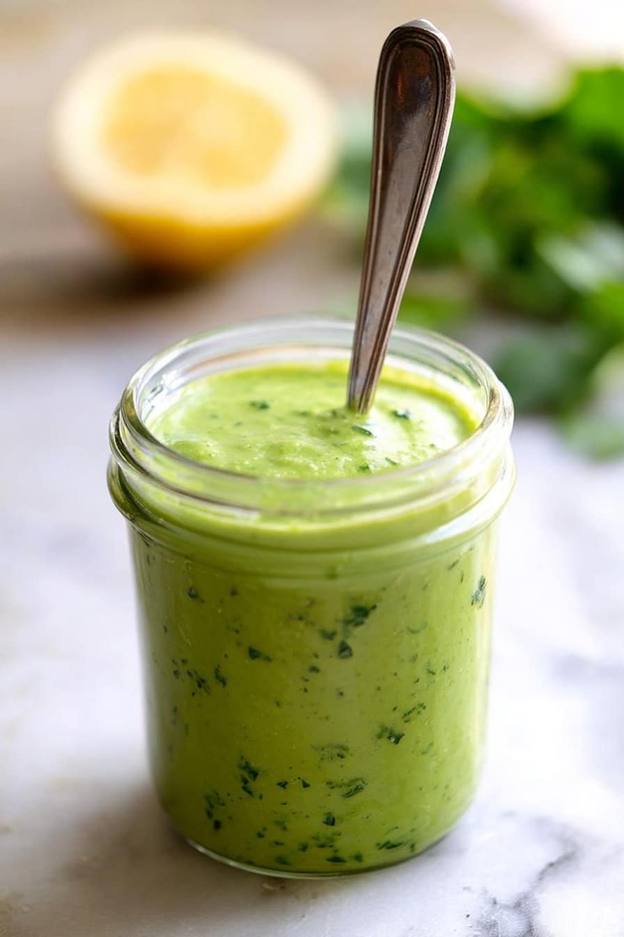 Basil Vinaigrette Recipe - Article Image 2 — Basil Vinaigrette, homemade basil vinaigrette, fresh basil dressing, lemon garlic vinaigrette, easy salad dressing