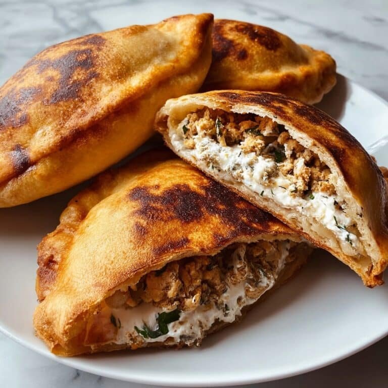 Crispy Chicken Feta Pitas Recipe