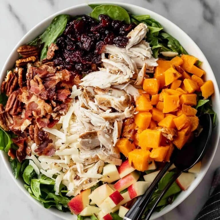 Fall Harvest Salad with Roasted Butternut Squash Recipe