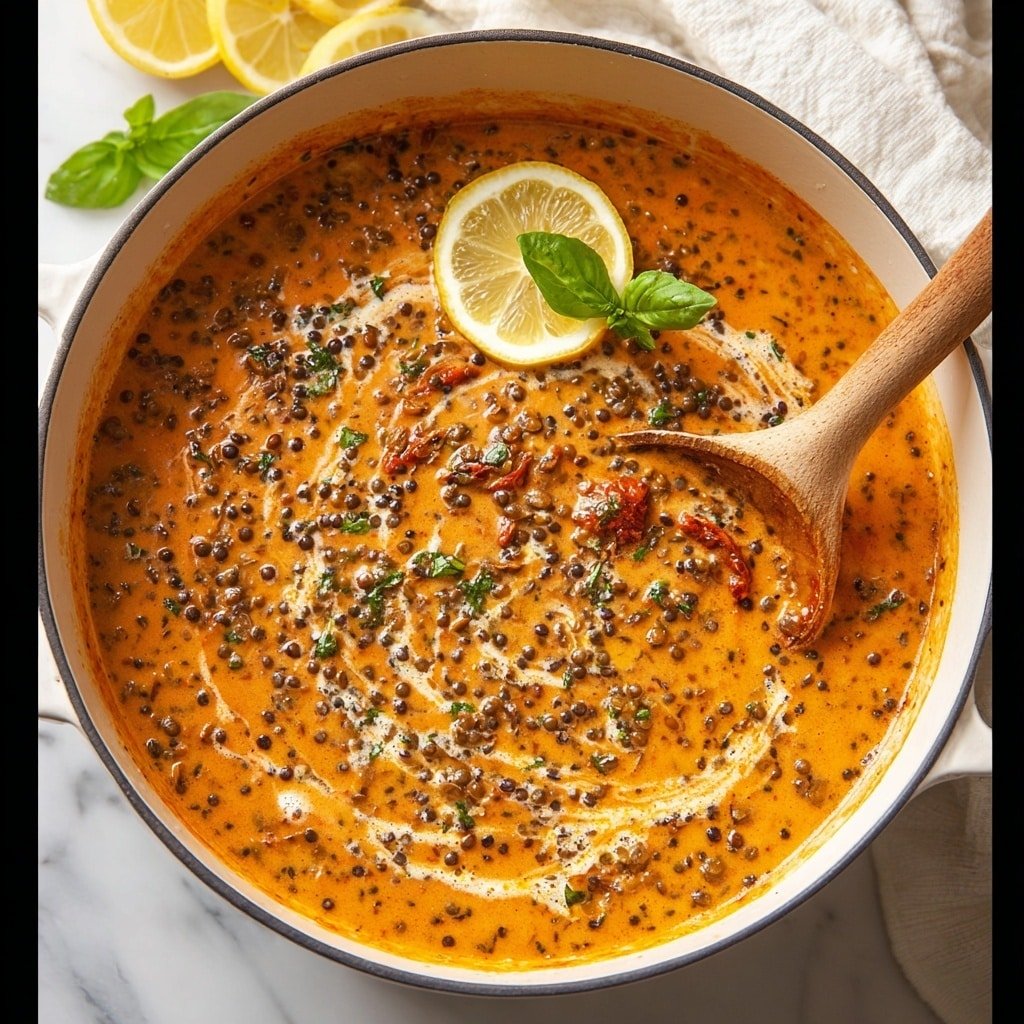 Creamy Lentil “Marry Me” Recipe - Article Image 2 — Creamy Lentil Marry Me, comforting lentil dinner, healthy lentil recipes, easy vegetarian main course, hearty lentil dish