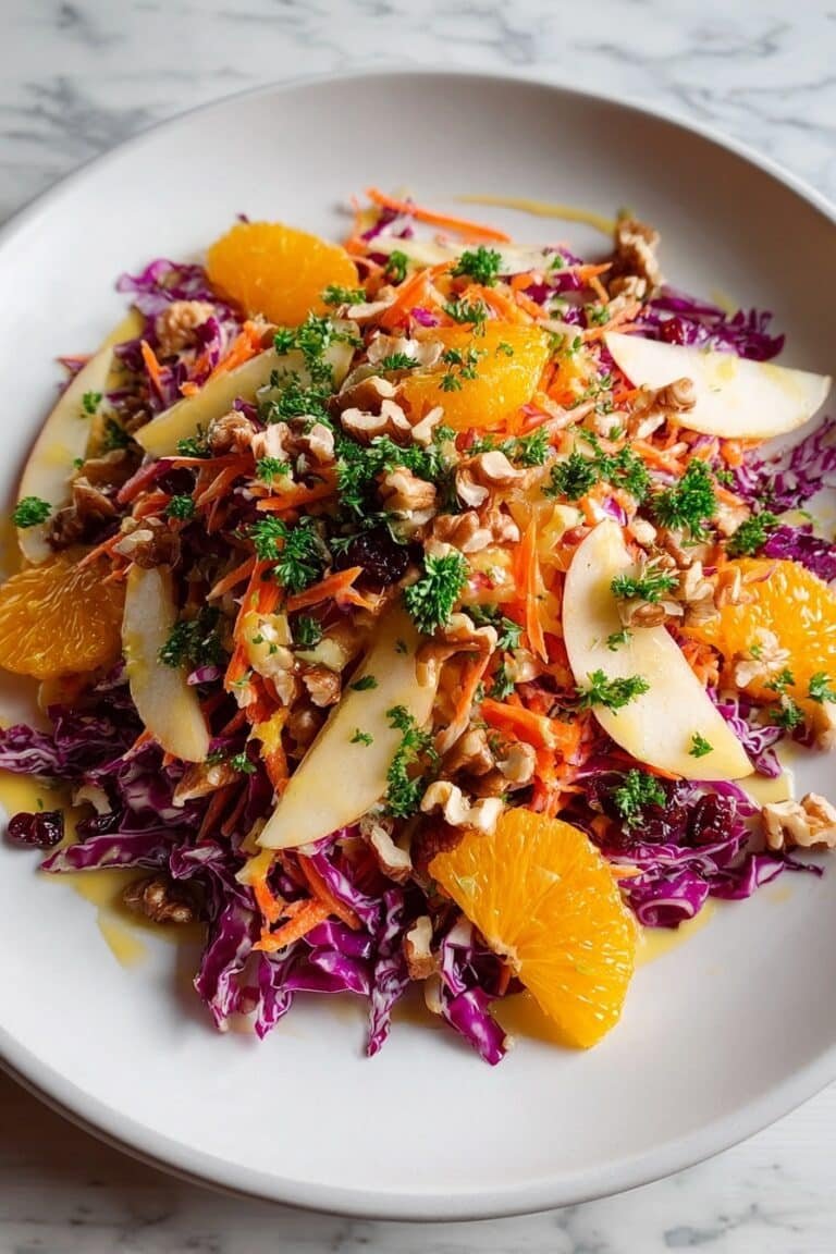 Crunchy Apple Carrot Salad with Citrus Dressing Recipe