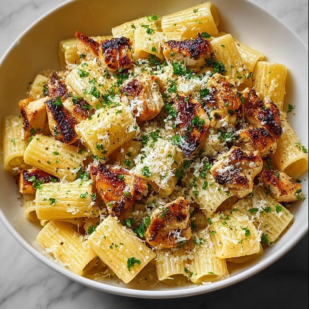 Garlic Butter Chicken Pasta Recipe - Article Image 2 — Garlic Butter Chicken Pasta, easy garlic pasta with chicken, creamy chicken pasta, weeknight dinner ideas, comforting pasta recipes