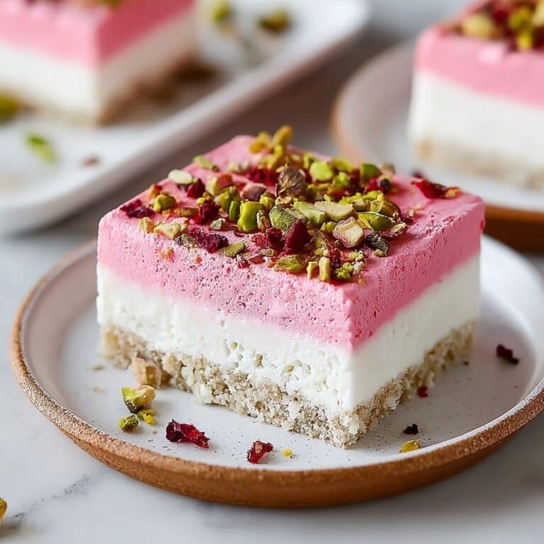 Pistachio Rose Milk Cake Recipe