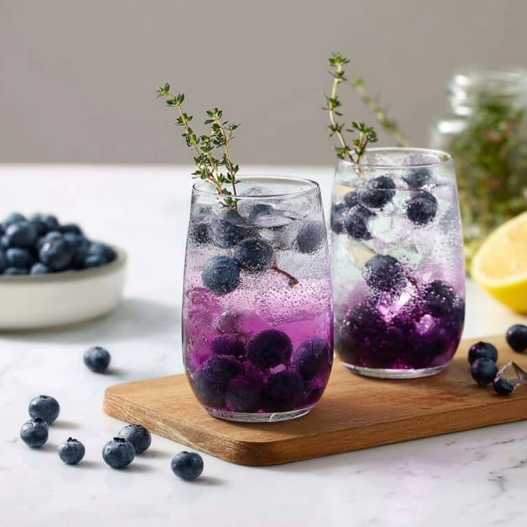 Blueberry Gin Fizz Recipe