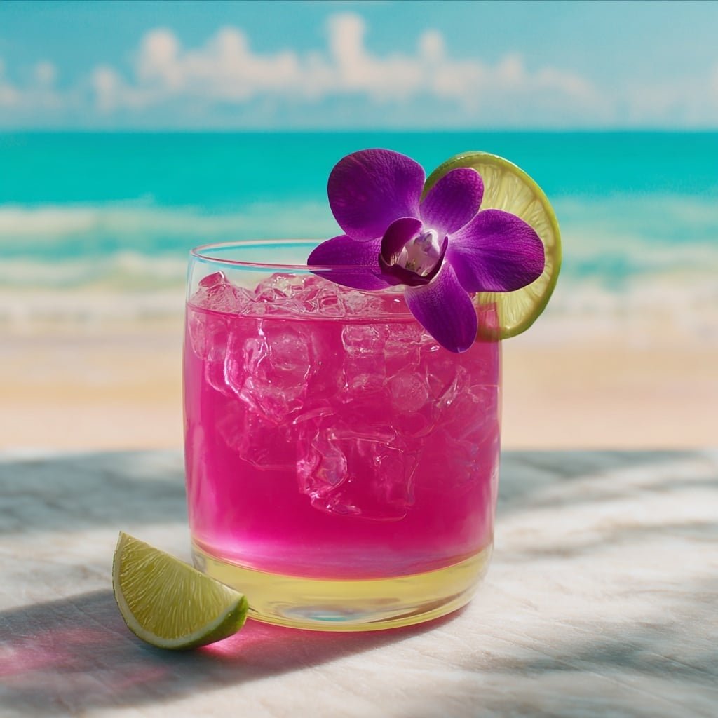 Pink Coconut Margarita Recipe - Article Image 2 — Pink Coconut Margarita, tropical cocktail recipes, easy margarita drinks, coconut rum cocktails, homemade cocktail ideas