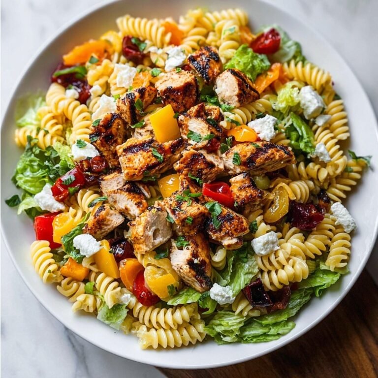 BBQ Chicken Pasta Salad Recipe