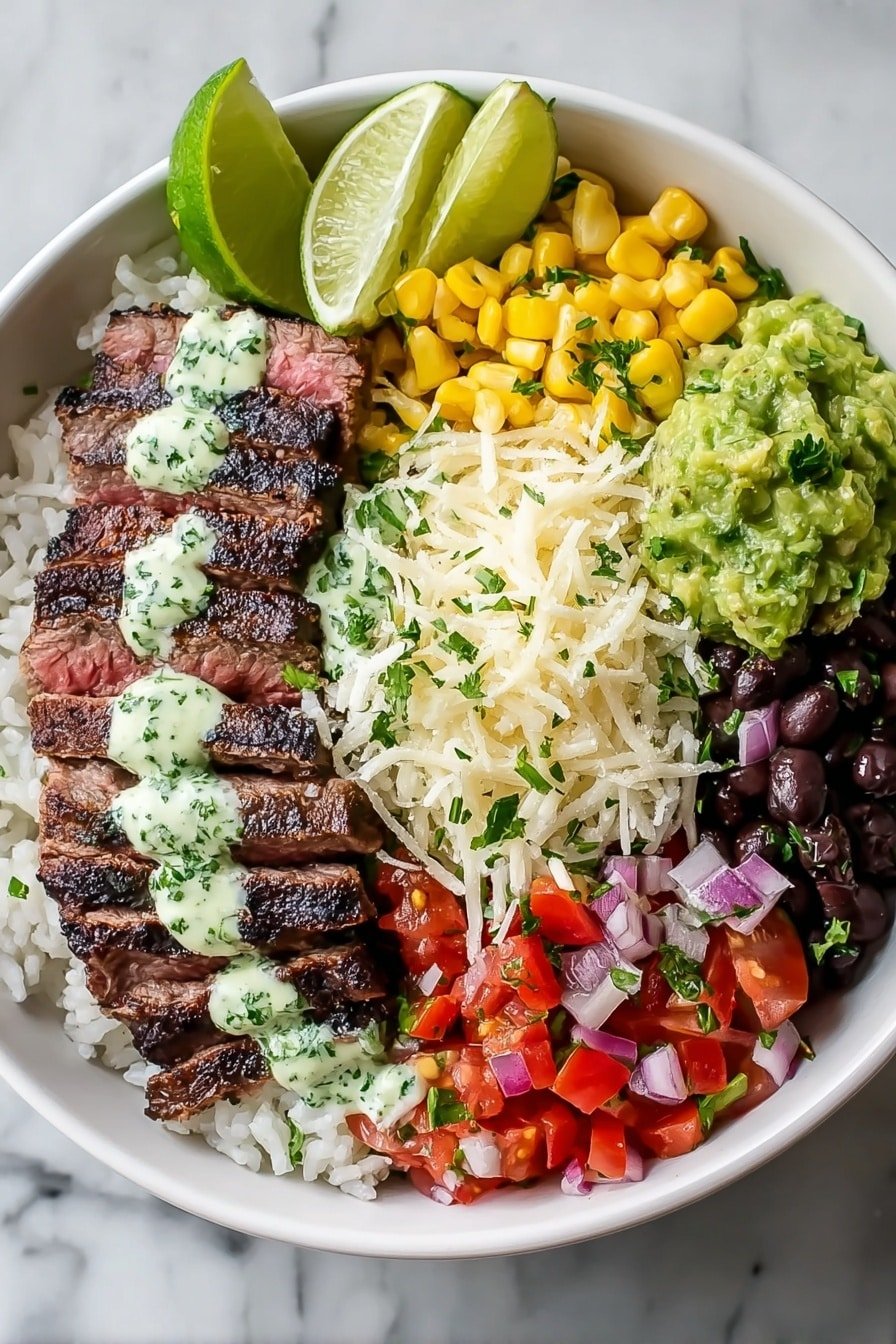 Cilantro Lime Steak Bowls Recipe - Article Image 2 — Cilantro Lime Steak Bowls, cilantro lime bowl recipe, steak bowl with lime and cilantro, easy steak rice bowls, flavorful steak bowl ideas