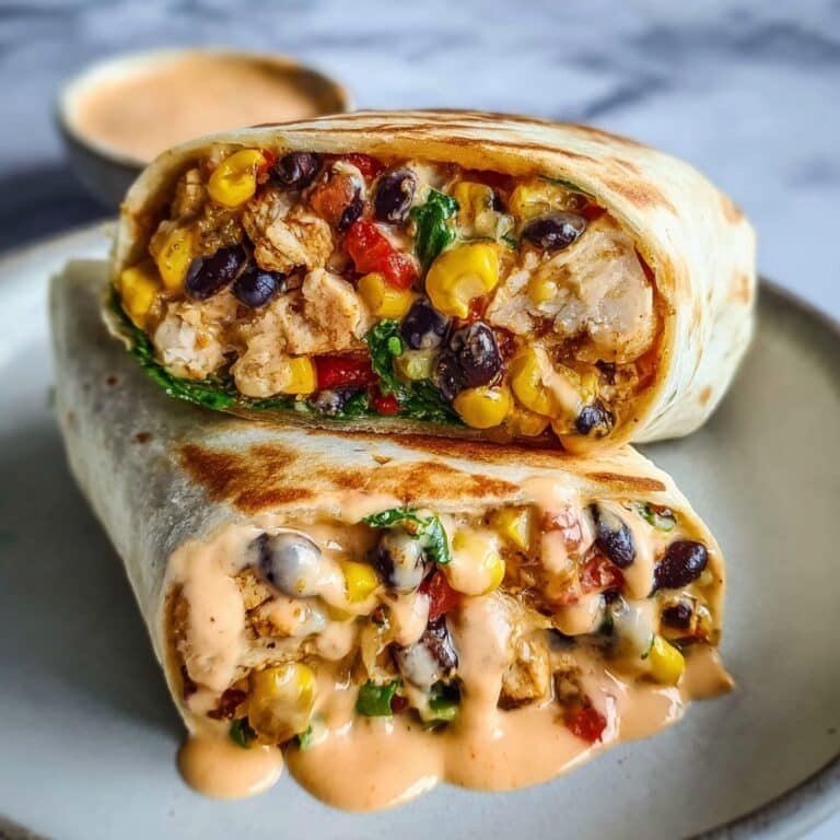 Southwest Chicken Wraps Recipe