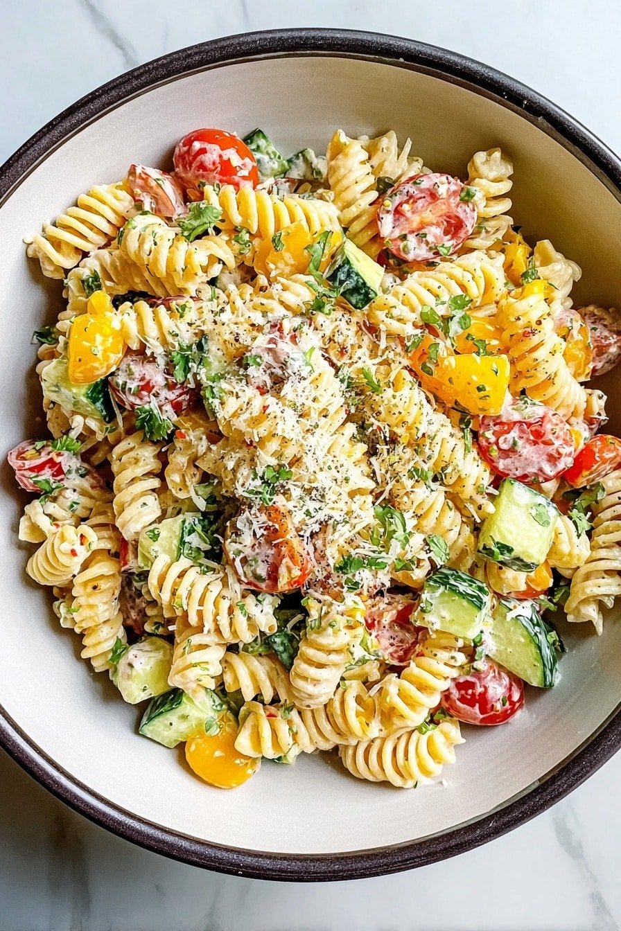 Mexican Pasta Salad Recipe - Article Image 1 — Mexican Pasta Salad, Mexican Pasta Salad Ingredients, How to Make Mexican Pasta Salad, Easy Mexican Pasta Salad, Fresh Mexican Pasta Salad