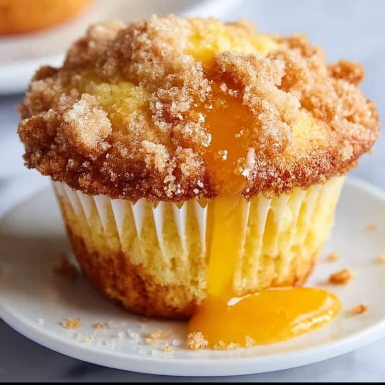 Peach Cobbler Muffins Recipe