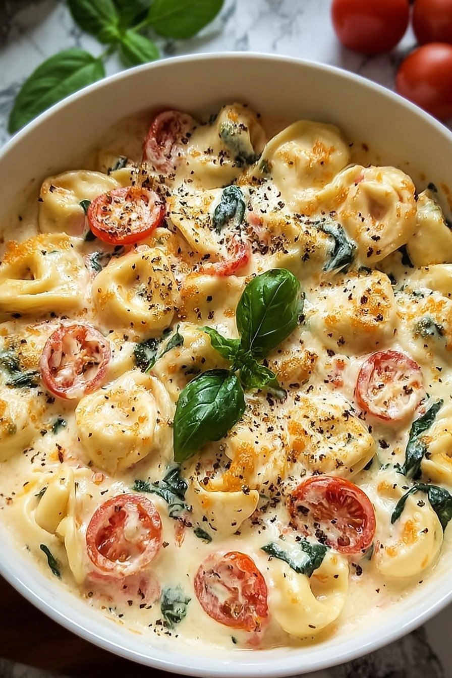 Creamy Tomato Tortellini Recipe